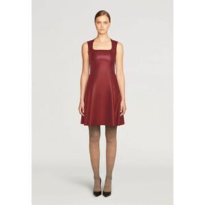 NWT Wolford Jenna Faux Vegan Leather Sleeveless Dress 4